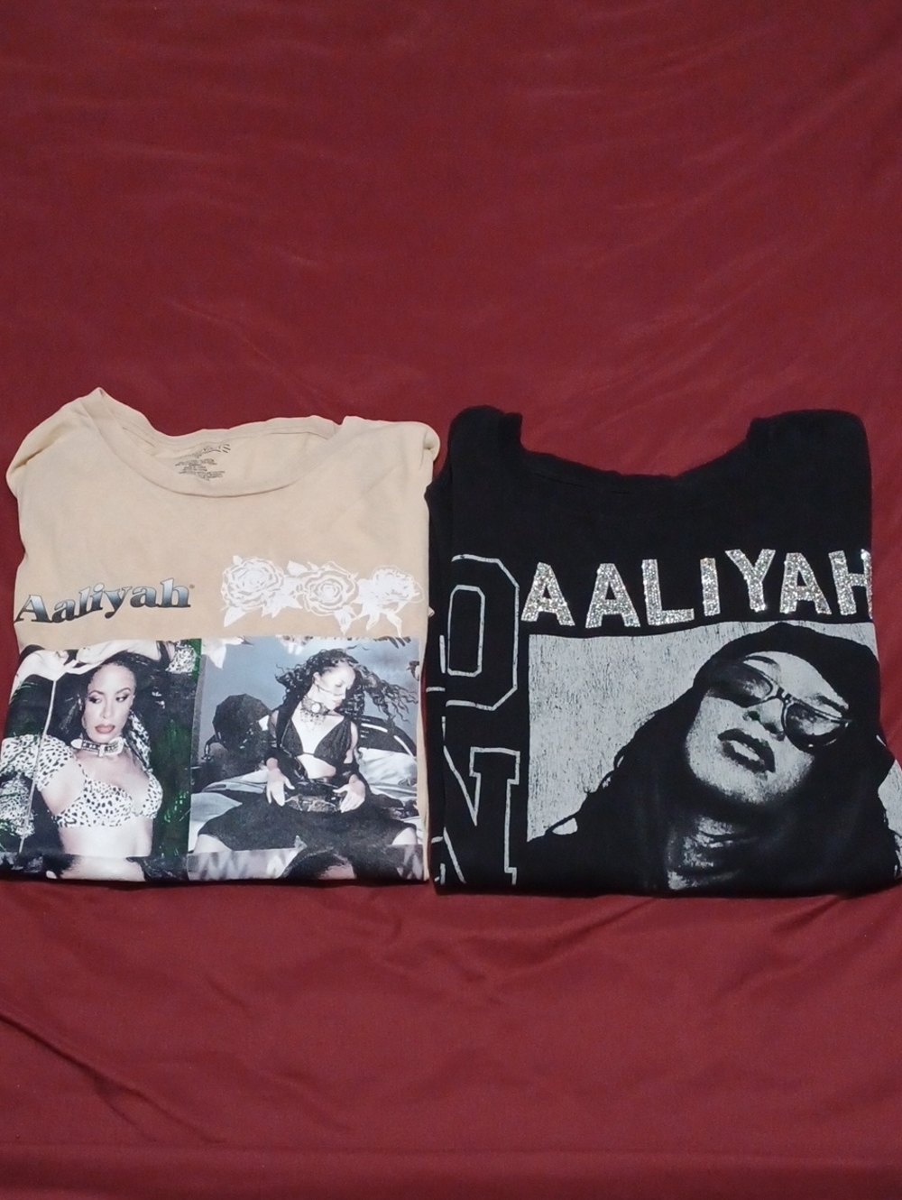 Lot Of 2 Aaliyah Plus Size Shirts Size 1X